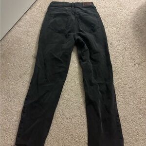 black hollister mom jeans